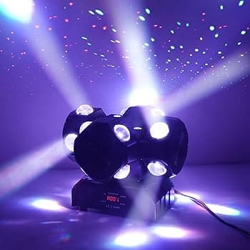 Corporate event lighting hire with colour effects in Canberra